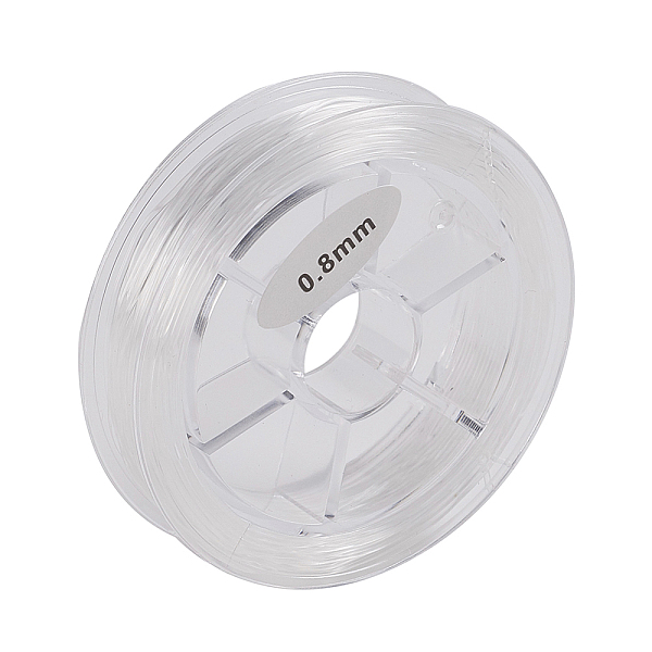 PandaHall Round Japanese Elastic Crystal String, Elastic Beading Thread, for Stretch Bracelet Making, Clear, 0.8mm, about 12.02 yards...
PandaHall Round Japanese Elastic Crystal String, Elastic Beading Thread, for Stretch Bracelet Making, Clear, 0.8mm, about 12.02 yards...
