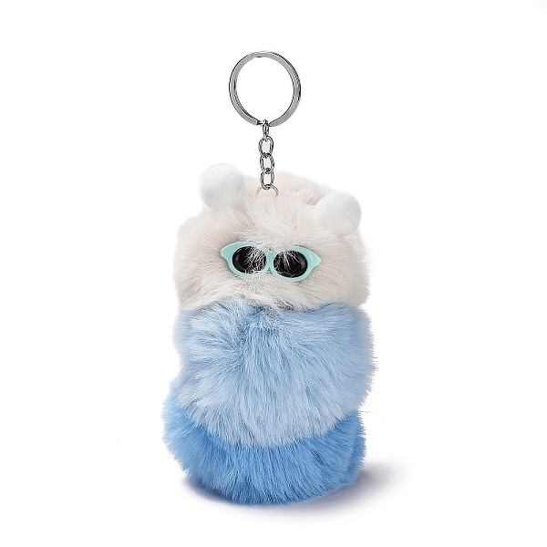 PandaHall Cute Plush Cloth Worm Doll Pendant Keychains, with Alloy Keychain Ring, for Bag Car Key Pendant Decoration, Sky Blue, 18cm Alloy...
PandaHall Cute Plush Cloth Worm Doll Pendant Keychains, with Alloy Keychain Ring, for Bag Car Key Pendant Decoration, Sky Blue, 18cm Alloy...