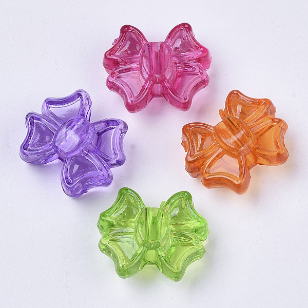 PandaHall Transparent Acrylic Beads, Dyed, Bowknot, Mixed Color, 16x19x9mm, Hole: 3.5mm, about 450pcs/500g Acrylic Bowknot Multicolor
PandaHall Transparent Acrylic Beads, Dyed, Bowknot, Mixed Color, 16x19x9mm, Hole: 3.5mm, about 450pcs/500g Acrylic Bowknot Multicolor