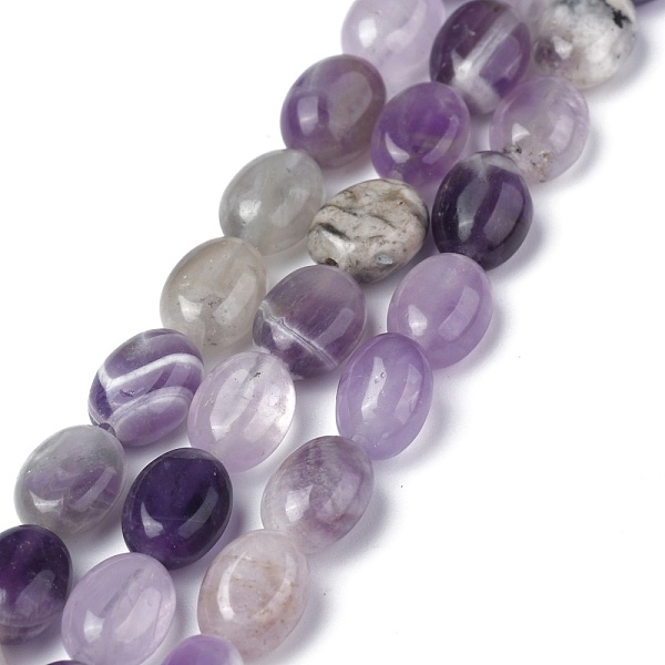 PandaHall Natural Amethyst Beads Strands,, Oval, 8x6x3.5~4mm, Hole: 1mm, about 45~52pcs/strand, 15.16~15.74 inch(38.5~40cm) Amethyst Oval
PandaHall Natural Amethyst Beads Strands,, Oval, 8x6x3.5~4mm, Hole: 1mm, about 45~52pcs/strand, 15.16~15.74 inch(38.5~40cm) Amethyst Oval