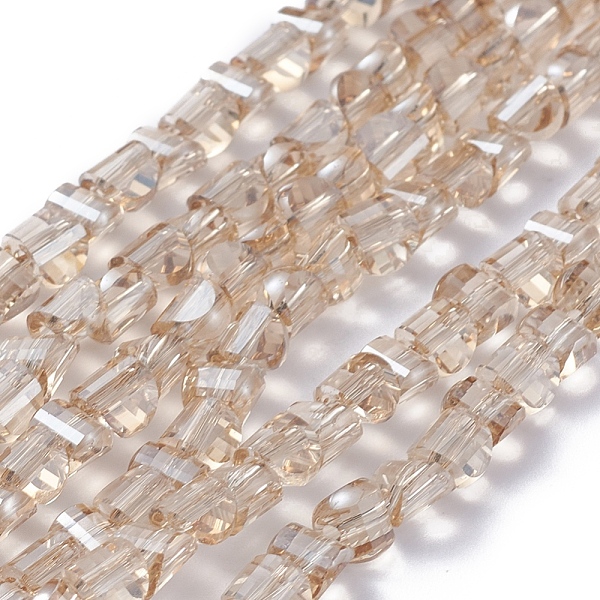 PandaHall Electroplate Glass Beads Strands, Faceted, Pearl Lusted Plated, Half Round, Tan, 4x4x3mm, Hole: 0.8mm, about 148pcs/strand, 19.69..., Orange
PandaHall Electroplate Glass Beads Strands, Faceted, Pearl Lusted Plated, Half Round, Tan, 4x4x3mm, Hole: 0.8mm, about 148pcs/strand, 19.69..., Orange