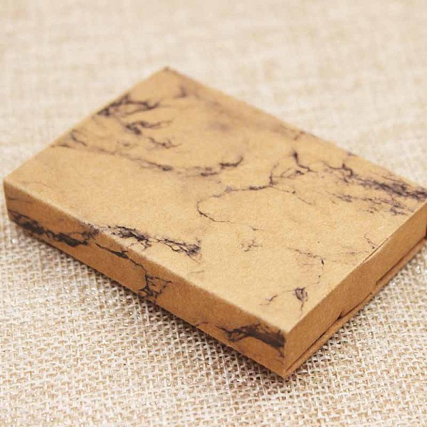 PandaHall Kraft Paper Boxes and Earring Jewelry Display Cards, Packaging Boxes, with Marble Texture Pattern, BurlyWood, Folded Box Size..., Orange
PandaHall Kraft Paper Boxes and Earring Jewelry Display Cards, Packaging Boxes, with Marble Texture Pattern, BurlyWood, Folded Box Size..., Orange