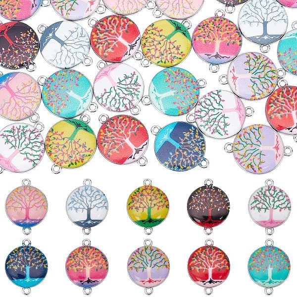 PandaHall PH 40Pcs 10 Colors Tree of Life Pendant Charms, Flower Connector Charms Tree of Life Lucky Charm Pendant Flat Round Pendants for..., Multicolor
PandaHall PH 40Pcs 10 Colors Tree of Life Pendant Charms, Flower Connector Charms Tree of Life Lucky Charm Pendant Flat Round Pendants for..., Multicolor