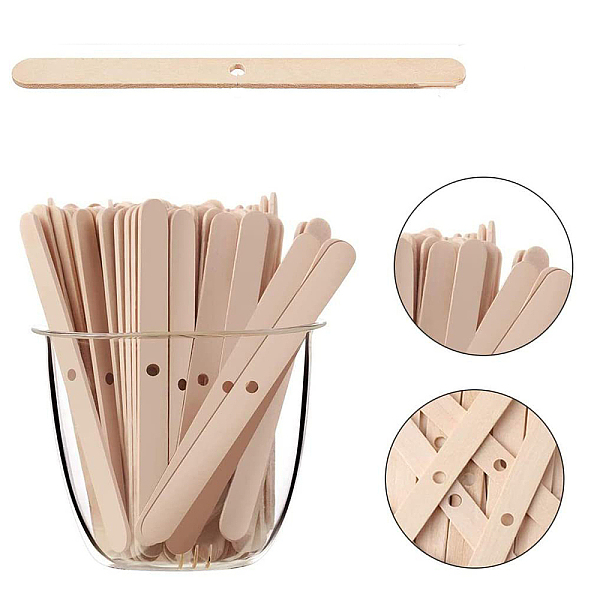 PandaHall Wood Candle Wick Holder Bar, Centering Device, for Candle Making, PapayaWhip, 11.5x1cm Wood Rectangle Orange
PandaHall Wood Candle Wick Holder Bar, Centering Device, for Candle Making, PapayaWhip, 11.5x1cm Wood Rectangle Orange
