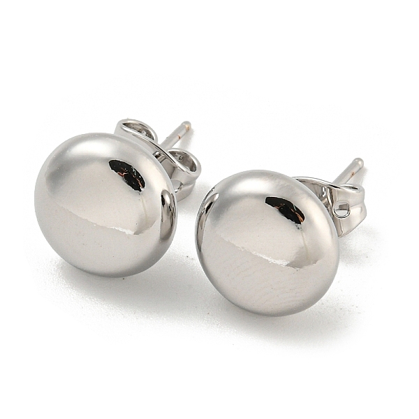 PandaHall Rack Plating Brass Stud Earrings, Long-Lasting Plated, Lead Free & Cadmium Free, Flat Round, Platinum, 10mm Brass Flat Round
PandaHall Rack Plating Brass Stud Earrings, Long-Lasting Plated, Lead Free & Cadmium Free, Flat Round, Platinum, 10mm Brass Flat Round