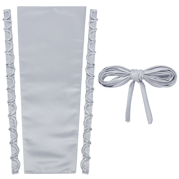 PandaHall Bridal Dress Zipper Replacement, Adjustable Fit Satin Corset Back Kit, Lace-up Formal Prom Dress, Light Grey Cloth
PandaHall Bridal Dress Zipper Replacement, Adjustable Fit Satin Corset Back Kit, Lace-up Formal Prom Dress, Light Grey Cloth