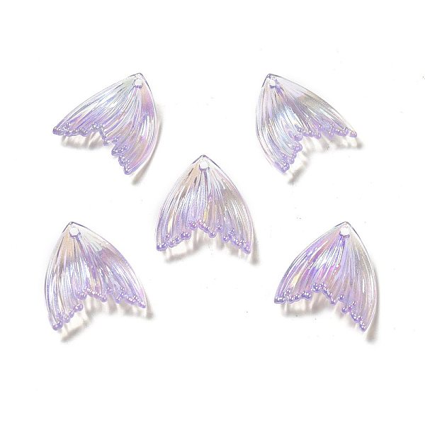PandaHall UV Plating Rainbow Iridescent Transparent Acrylic Pendants, Fishtail Charm, Plum, 27x25.7x5mm, Hole: 1.6mm Acrylic Fish Purple
PandaHall UV Plating Rainbow Iridescent Transparent Acrylic Pendants, Fishtail Charm, Plum, 27x25.7x5mm, Hole: 1.6mm Acrylic Fish Purple