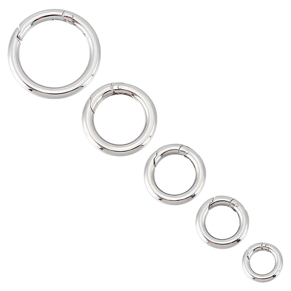 PandaHall UNICRAFTALE 5Pcs 5 Sizes 316 Stainless Steel Spring Gate Rings Clasps Open Round Metal Clasps Springring Trigger Clasp Fasteners...
PandaHall UNICRAFTALE 5Pcs 5 Sizes 316 Stainless Steel Spring Gate Rings Clasps Open Round Metal Clasps Springring Trigger Clasp Fasteners...