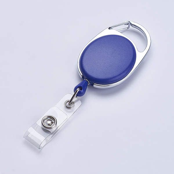 PandaHall (Clearance Sale)Plastic Retractable Badge Holders, Tag Card Holders, Platinum, Blue, 110x34.5mm Plastic Blue
PandaHall (Clearance Sale)Plastic Retractable Badge Holders, Tag Card Holders, Platinum, Blue, 110x34.5mm Plastic Blue