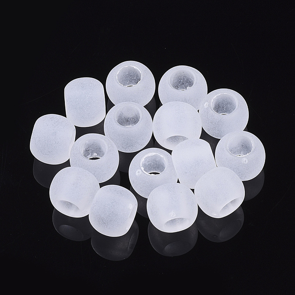 PandaHall Transparent Acrylic European Beads, Large Hole Beads, Frosted, Rondelle, WhiteSmoke, 9.5x7.5mm, Hole: 5mm, about 1320pcs/500g..., White
PandaHall Transparent Acrylic European Beads, Large Hole Beads, Frosted, Rondelle, WhiteSmoke, 9.5x7.5mm, Hole: 5mm, about 1320pcs/500g..., White