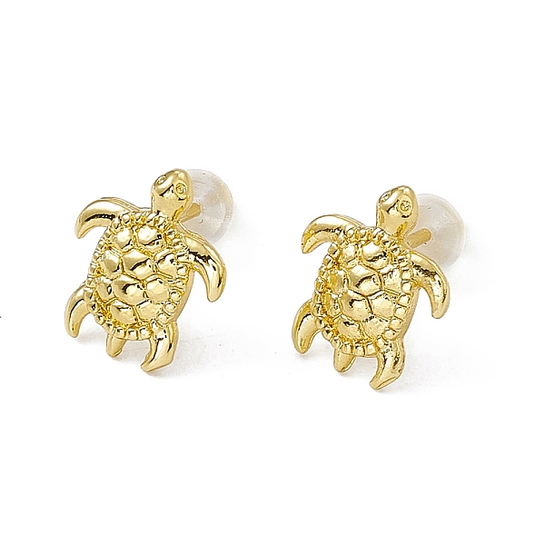 PandaHall Brass Tortoise Stud Earrings for Women, Real 18K Gold Plated, 10x8.5mm, Pin: 0.8mm Brass Tortoise
PandaHall Brass Tortoise Stud Earrings for Women, Real 18K Gold Plated, 10x8.5mm, Pin: 0.8mm Brass Tortoise