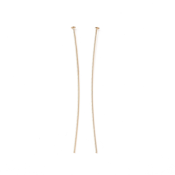 PandaHall Brass Flat Head Pins, Long-lasting Plated, Cadmium Free & Lead Free, Real 14K Gold Plated, 50mm, Head: 1.8mm, Pin: 0.6mm, 22 Gauge...
PandaHall Brass Flat Head Pins, Long-lasting Plated, Cadmium Free & Lead Free, Real 14K Gold Plated, 50mm, Head: 1.8mm, Pin: 0.6mm, 22 Gauge...