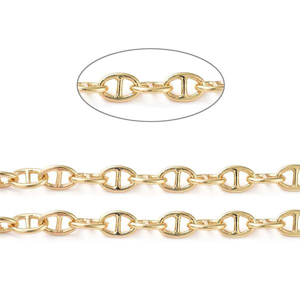 PandaHall Brass Mariner Link Chains, Long-Lasting Plated, Soldered, with Spool, Real 18K Gold Plated, 9x6x1.1mm, about 16.4 Feet(5m)/roll...
PandaHall Brass Mariner Link Chains, Long-Lasting Plated, Soldered, with Spool, Real 18K Gold Plated, 9x6x1.1mm, about 16.4 Feet(5m)/roll...