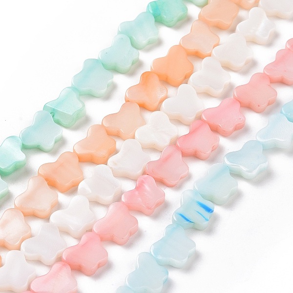PandaHall Natural Freshwater Shell Beads Strands, Dyed, Butterfly, Mixed Color, 8x10x2.5mm, Hole: 0.8mm, about 40pcs/strand, 15.39''(39.1cm)..., Multicolor
PandaHall Natural Freshwater Shell Beads Strands, Dyed, Butterfly, Mixed Color, 8x10x2.5mm, Hole: 0.8mm, about 40pcs/strand, 15.39''(39.1cm)..., Multicolor