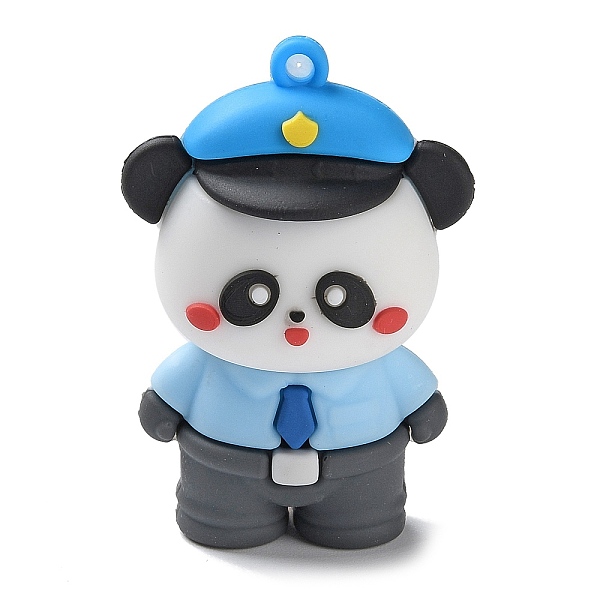 PandaHall PVC Plastic Pendants, Panda, Deep Sky Blue, 53x35.5x24mm, Hole: 3.5mm PVC Panda
PandaHall PVC Plastic Pendants, Panda, Deep Sky Blue, 53x35.5x24mm, Hole: 3.5mm PVC Panda