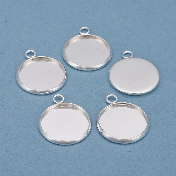 PandaHall 304 Stainless Steel Pendant Cabochon Settings, Plain Edge Bezel Cups, Flat Round, Silver, Tray: 16mm, 21.5x18x2mm, Hole: 2.2mm 304...
PandaHall 304 Stainless Steel Pendant Cabochon Settings, Plain Edge Bezel Cups, Flat Round, Silver, Tray: 16mm, 21.5x18x2mm, Hole: 2.2mm 304...