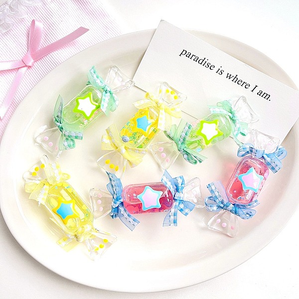 PandaHall Transparent Acrylic Enamel Beads, Candy, Mixed Color, 23.3x85.2x28mm, Hole: 3mm Acrylic Candy Multicolor
PandaHall Transparent Acrylic Enamel Beads, Candy, Mixed Color, 23.3x85.2x28mm, Hole: 3mm Acrylic Candy Multicolor