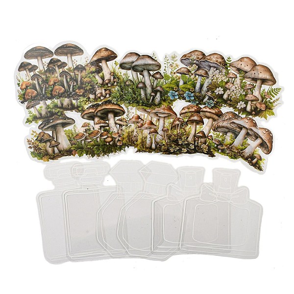 PandaHall Mushroom with Bottle Waterproof PET Stickers, Decorative Stickers, for Water Bottles, Laptop, Luggage, Cup, Computer, Mobile Phone..., Brown
PandaHall Mushroom with Bottle Waterproof PET Stickers, Decorative Stickers, for Water Bottles, Laptop, Luggage, Cup, Computer, Mobile Phone..., Brown
