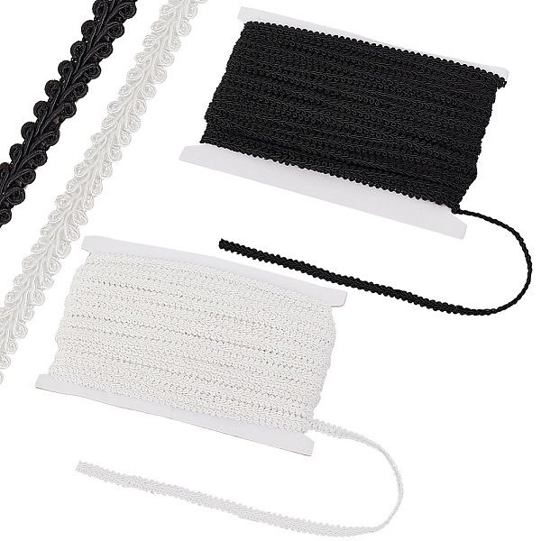 PandaHall PH 54 Yards/50m Gimp Braid Trim, Black White Polyester Trim 5/16 inch(8mm) Soft Centipede Braid Trim Decorative Craft Lace Ribbon..., Multicolor
PandaHall PH 54 Yards/50m Gimp Braid Trim, Black White Polyester Trim 5/16 inch(8mm) Soft Centipede Braid Trim Decorative Craft Lace Ribbon..., Multicolor