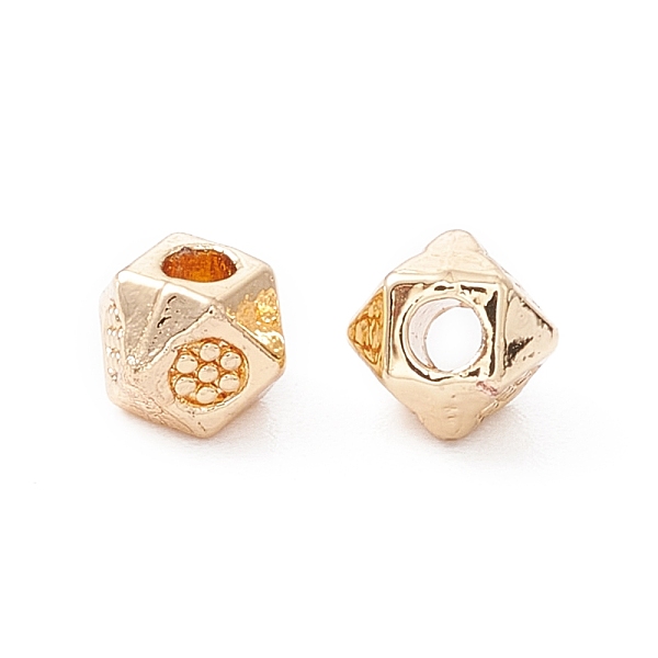 PandaHall Rack Plating Alloy Bead, Long-Lasting Plated, Cadmium Free & Lead Free, Polygon, Golden, 3.5x3.5x5x3.5mm, Hole: 1.4mm Alloy...
PandaHall Rack Plating Alloy Bead, Long-Lasting Plated, Cadmium Free & Lead Free, Polygon, Golden, 3.5x3.5x5x3.5mm, Hole: 1.4mm Alloy...