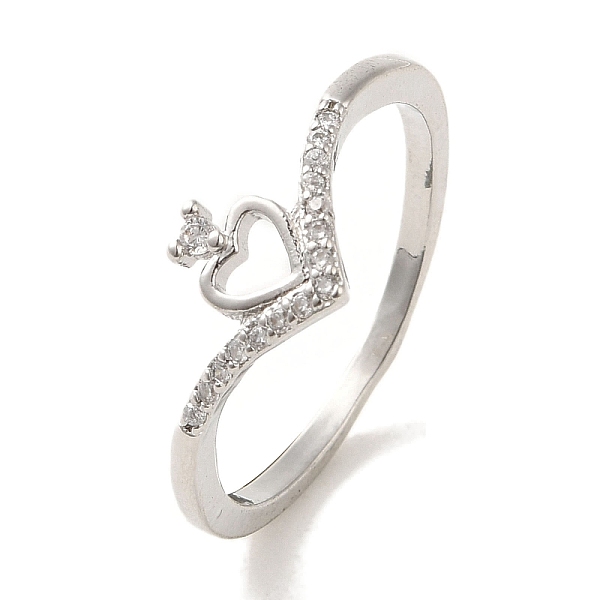 PandaHall Brass Micro Pave Cubic Zirconia Rings for Women, Long-Lasting Plated, Heart, Platinum, Inner Diameter: 16mm Brass+Cubic Zirconia...
PandaHall Brass Micro Pave Cubic Zirconia Rings for Women, Long-Lasting Plated, Heart, Platinum, Inner Diameter: 16mm Brass+Cubic Zirconia...
