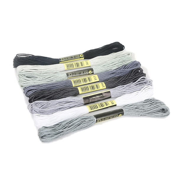 PandaHall Cotton Crochet Threads, Embroidery Threads, Yarn for Lace Hand Knitting, Black, 1.4mm, about 8.20 Yards(7.5m)/skein, 8 skeins/set...
PandaHall Cotton Crochet Threads, Embroidery Threads, Yarn for Lace Hand Knitting, Black, 1.4mm, about 8.20 Yards(7.5m)/skein, 8 skeins/set...