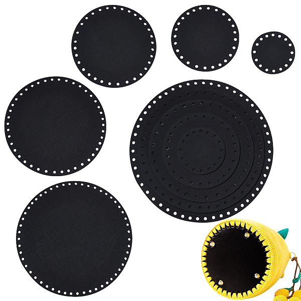 PandaHall 10pcs Felt Basket Bottom, 5 Sizes Round Bag Bottom Crochet Basket Base Panel Bag Board Shaper 10/15/20/25/30mm for Thick Yarn DIY..., Black
PandaHall 10pcs Felt Basket Bottom, 5 Sizes Round Bag Bottom Crochet Basket Base Panel Bag Board Shaper 10/15/20/25/30mm for Thick Yarn DIY..., Black