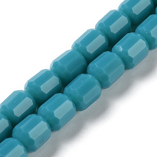 PandaHall Opaque Glass Beads Strands, Faceted Barrel, Cadet Blue, 6.5~7x6mm, Hole: 1mm, about 78pcs/strand, 20.28~21.65 inch(51.5~55cm)...
PandaHall Opaque Glass Beads Strands, Faceted Barrel, Cadet Blue, 6.5~7x6mm, Hole: 1mm, about 78pcs/strand, 20.28~21.65 inch(51.5~55cm)...