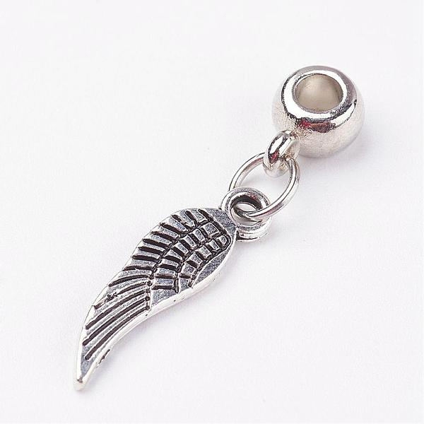 PandaHall Tibetan Style Alloy Pendants, Wing, Antique Silver, 29mm, Hole: 3mm Alloy Wing
PandaHall Tibetan Style Alloy Pendants, Wing, Antique Silver, 29mm, Hole: 3mm Alloy Wing