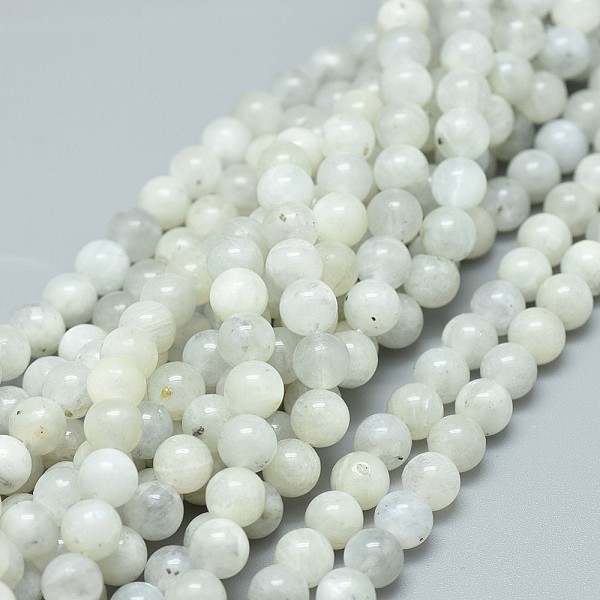 PandaHall Natural White Moonstone Beads Strands, Round, 6mm, Hole: 0.8mm, about 63pcs/strand, 15.75 inch(40cm) White Moonstone Round
PandaHall Natural White Moonstone Beads Strands, Round, 6mm, Hole: 0.8mm, about 63pcs/strand, 15.75 inch(40cm) White Moonstone Round