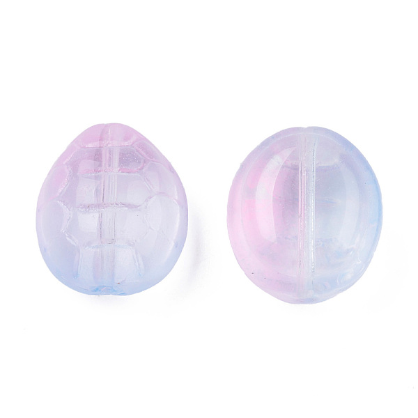 PandaHall Transparent Spray Painted Glass Beads, Two Tone, Tortoise, Pearl Pink, 12x11x7mm, Hole: 1mm Glass Tortoise
PandaHall Transparent Spray Painted Glass Beads, Two Tone, Tortoise, Pearl Pink, 12x11x7mm, Hole: 1mm Glass Tortoise