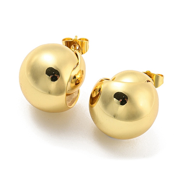 PandaHall Round Stud Earrings, Brass Jewelry for Women, Cadmium Free & Lead Free, Real 18K Gold Plated, 20x20mm Brass Round
PandaHall Round Stud Earrings, Brass Jewelry for Women, Cadmium Free & Lead Free, Real 18K Gold Plated, 20x20mm Brass Round