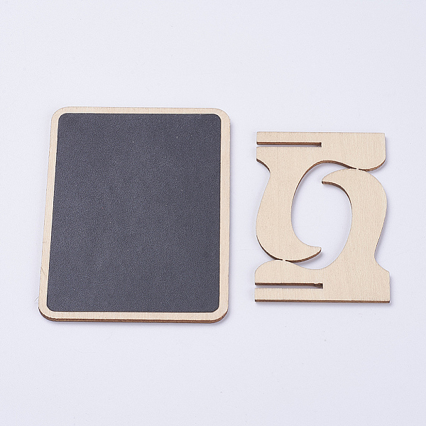 PandaHall Wood Easel Chalkboard Place Card Holder Blackboards, Rectangle, Black, 10x7.4x8.1cm Wood Black
PandaHall Wood Easel Chalkboard Place Card Holder Blackboards, Rectangle, Black, 10x7.4x8.1cm Wood Black
