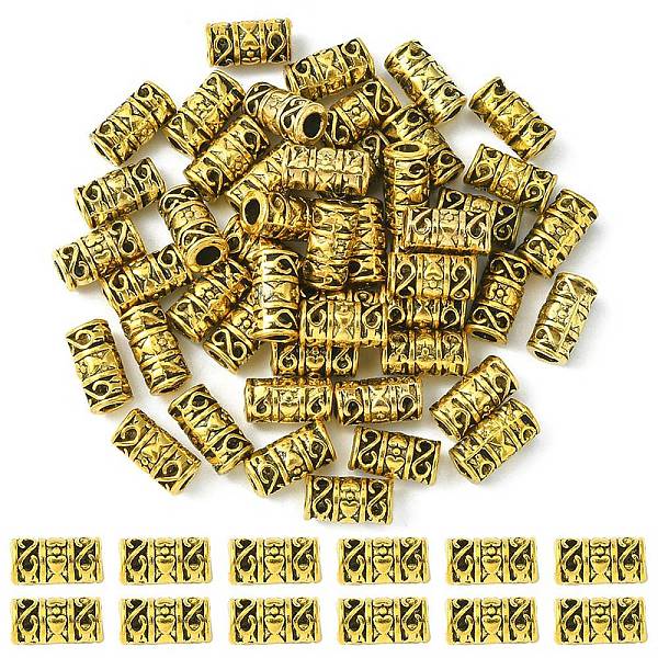 PandaHall Tibetan Style Alloy Beads, Lead Free & Cadmium Free, Column, Antique Golden, 12x6mm, Hole: 3.5mm Alloy Column
PandaHall Tibetan Style Alloy Beads, Lead Free & Cadmium Free, Column, Antique Golden, 12x6mm, Hole: 3.5mm Alloy Column