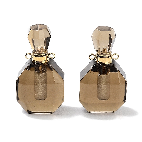 PandaHall Natural Smoky Quartz Perfume Bottle Pendants, Faceted Bottle Charms with Golden Tone 304 Stainless Steel Findings, Cadmium Free &...
PandaHall Natural Smoky Quartz Perfume Bottle Pendants, Faceted Bottle Charms with Golden Tone 304 Stainless Steel Findings, Cadmium Free &...