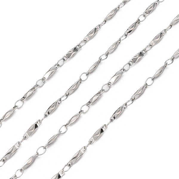 PandaHall 3.28 Feet 304 Stainless Steel Bar Link Chains, Decorative Chains, Soldered, Stainless Steel Color, 2x1.5mm 304 Stainless Steel
PandaHall 3.28 Feet 304 Stainless Steel Bar Link Chains, Decorative Chains, Soldered, Stainless Steel Color, 2x1.5mm 304 Stainless Steel