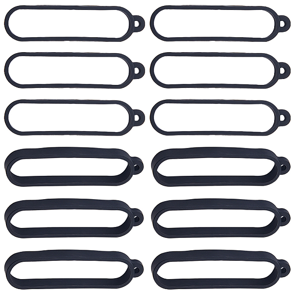 PandaHall GORGECRAFT 1 Box 38PCS Black Anti-Lost Silicone Rubber Rings Band Holder 55mm Silicone Pendant Multipurpose Adjustable Cases...
PandaHall GORGECRAFT 1 Box 38PCS Black Anti-Lost Silicone Rubber Rings Band Holder 55mm Silicone Pendant Multipurpose Adjustable Cases...