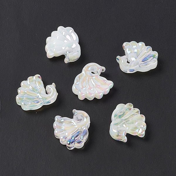 PandaHall Plating Acrylic Beads, AB Color, Peacock, Clear AB, 19x21x7mm, Hole: 3mm Acrylic Peacock White
PandaHall Plating Acrylic Beads, AB Color, Peacock, Clear AB, 19x21x7mm, Hole: 3mm Acrylic Peacock White