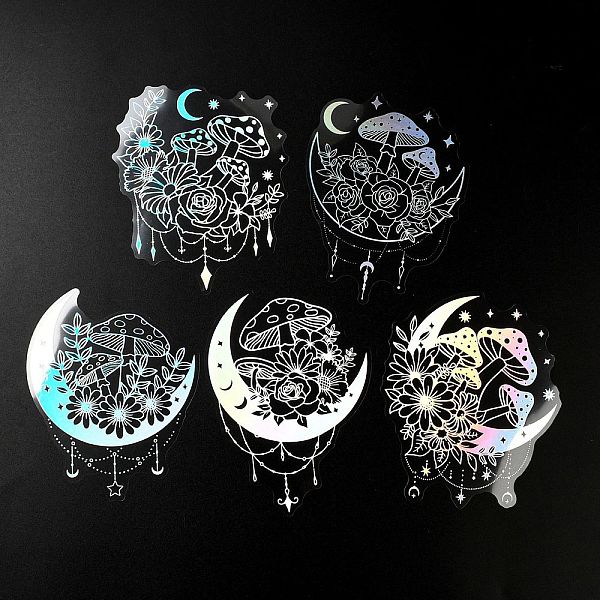 PandaHall PET Sticker, Self-adhesion, for Suitcase, Skateboard, Refrigerator, Helmet, Mobile Phone Shell, Moon, 100~110x80~90x0.1mm...
PandaHall PET Sticker, Self-adhesion, for Suitcase, Skateboard, Refrigerator, Helmet, Mobile Phone Shell, Moon, 100~110x80~90x0.1mm...