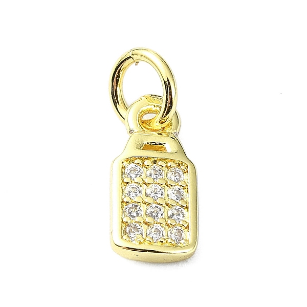 PandaHall Brass Micro Pave Cubic Zirconia Pendants, with Jump Ring, Real 18K Gold Plated, Padlock Charm, Clear, 10.5x5x1.5mm, Hole: 3mm...
PandaHall Brass Micro Pave Cubic Zirconia Pendants, with Jump Ring, Real 18K Gold Plated, Padlock Charm, Clear, 10.5x5x1.5mm, Hole: 3mm...