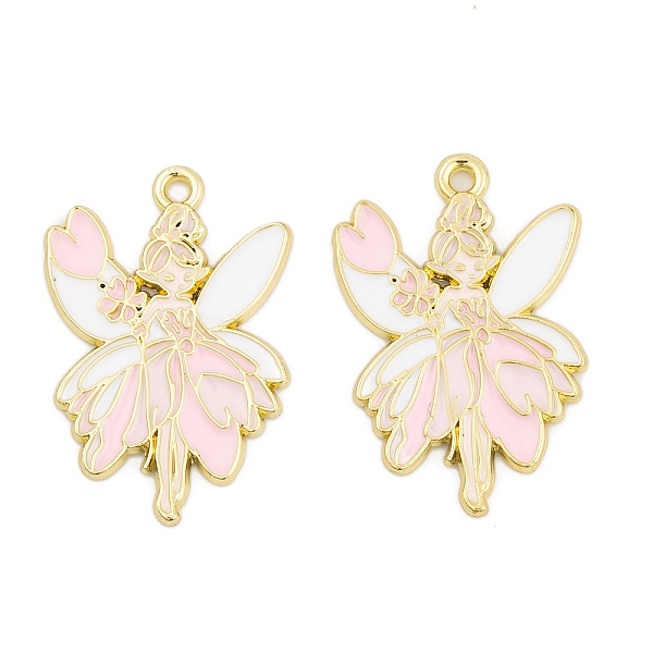 PandaHall Rack Plating Alloy Enamel Pendants, Golden, Angel Charm, Misty Rose, 30.5x21x1.5mm, Hole: 1.8mm Alloy+Enamel Angel & Fairy
PandaHall Rack Plating Alloy Enamel Pendants, Golden, Angel Charm, Misty Rose, 30.5x21x1.5mm, Hole: 1.8mm Alloy+Enamel Angel & Fairy