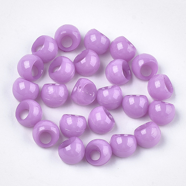 PandaHall Opaque AS Plastic Charms, Suzumaru Beads, Round, Plum, 10x9.5x9mm, Hole: 4mm, about 1600pcs/500g Plastic Round Purple
PandaHall Opaque AS Plastic Charms, Suzumaru Beads, Round, Plum, 10x9.5x9mm, Hole: 4mm, about 1600pcs/500g Plastic Round Purple