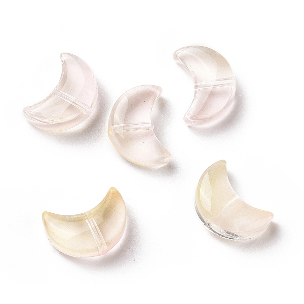 PandaHall Transparent Spray Painted Glass Beads, Crescent Moon, Light Goldenrod Yellow, 14x9.5x5mm, Hole: 1mm Glass Moon
PandaHall Transparent Spray Painted Glass Beads, Crescent Moon, Light Goldenrod Yellow, 14x9.5x5mm, Hole: 1mm Glass Moon