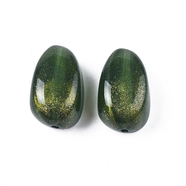 PandaHall Opaque Acrylic Beads, Two Tone Color, with Glitter Powder, Teardrop, Dark Green, 25x18.5x17.5mm, Hole: 2mm, about 115pcs/500g...
PandaHall Opaque Acrylic Beads, Two Tone Color, with Glitter Powder, Teardrop, Dark Green, 25x18.5x17.5mm, Hole: 2mm, about 115pcs/500g...