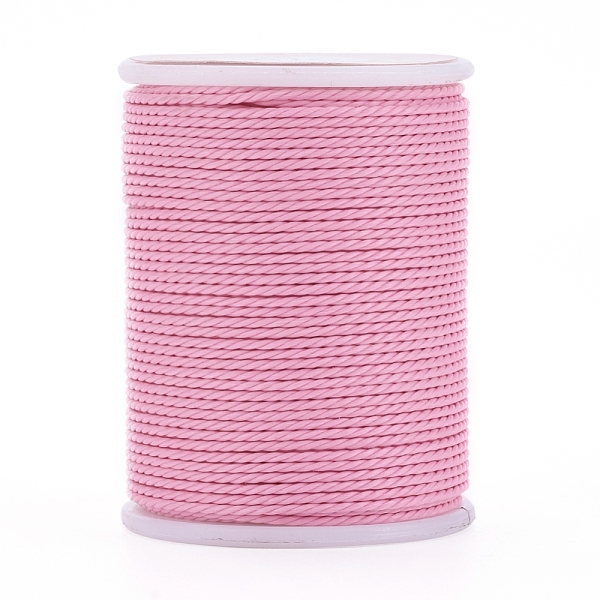 PandaHall Round Waxed Polyester Cord, Taiwan Waxed Cord, Twisted Cord, Pink, 1mm, about 12.02 yards(11m)/roll Waxed Polyester Cord Round...
PandaHall Round Waxed Polyester Cord, Taiwan Waxed Cord, Twisted Cord, Pink, 1mm, about 12.02 yards(11m)/roll Waxed Polyester Cord Round...
