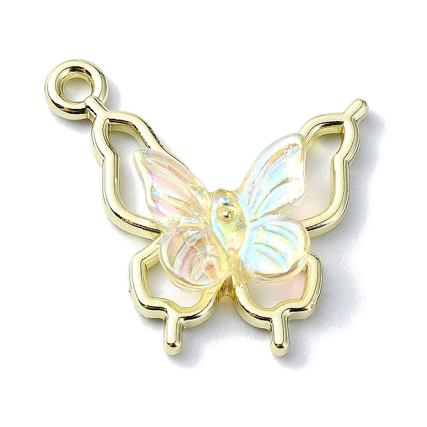 PandaHall Alloy with Acrylic Pendants, Butterfly, Champagne Gold, 19x19.5x3.5mm, Hole: 1mm Alloy+Acrylic Butterfly
PandaHall Alloy with Acrylic Pendants, Butterfly, Champagne Gold, 19x19.5x3.5mm, Hole: 1mm Alloy+Acrylic Butterfly