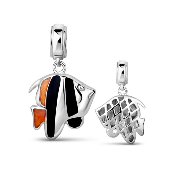 PandaHall TINYSAND Rhodium Plated 925 Sterling Silver Tropical Fish Charm European Dangle Charms, Platinum, 24.32x14.13x4.84mm, Hole: 4.42mm...
PandaHall TINYSAND Rhodium Plated 925 Sterling Silver Tropical Fish Charm European Dangle Charms, Platinum, 24.32x14.13x4.84mm, Hole: 4.42mm...