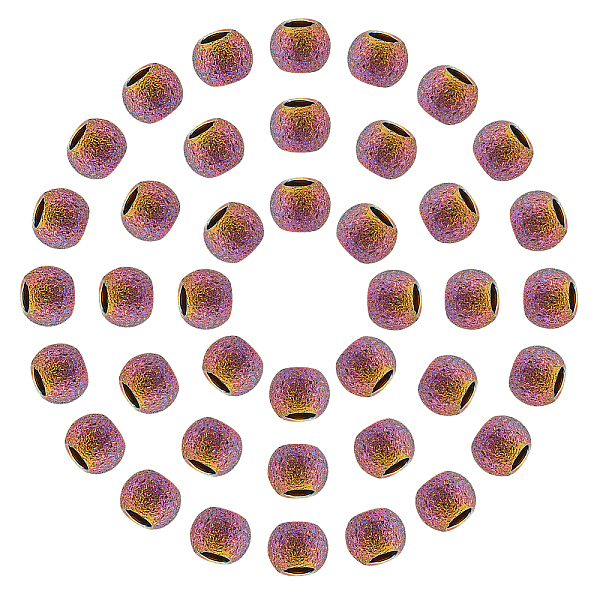PandaHall DICOSMETIC 50Pcs Ion Plating(IP) 304 Stainless Steel Textured Spacer Beads, Round, Rainbow Color, 3x2mm, Hole: 1.5mm 304 Stainless...
PandaHall DICOSMETIC 50Pcs Ion Plating(IP) 304 Stainless Steel Textured Spacer Beads, Round, Rainbow Color, 3x2mm, Hole: 1.5mm 304 Stainless...