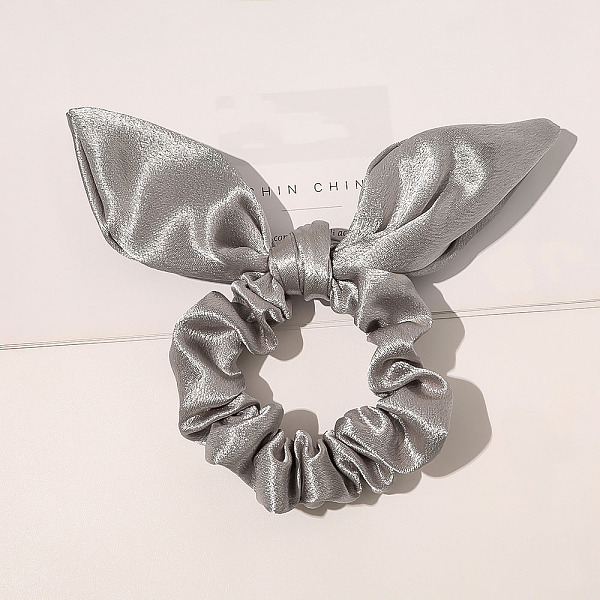 PandaHall Rabbit Ear Polyester Elastic Hair Accessories, for Girls or Women, Changeant Fabric Scrunchie/Scrunchy Hair Ties, Silver, 80mm...
PandaHall Rabbit Ear Polyester Elastic Hair Accessories, for Girls or Women, Changeant Fabric Scrunchie/Scrunchy Hair Ties, Silver, 80mm...