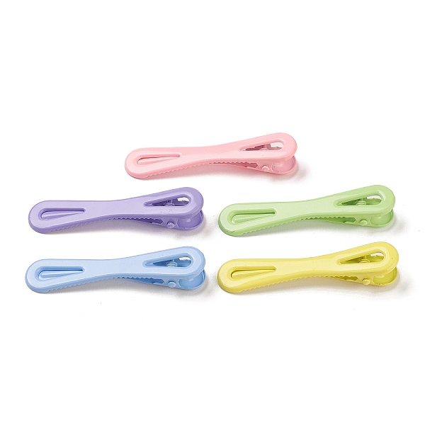 PandaHall Spray Painted Iron Alligator Hair Clips for Girls, Bowknot, Mixed Color, 62x13.5x11mm Iron Bowknot Multicolor
PandaHall Spray Painted Iron Alligator Hair Clips for Girls, Bowknot, Mixed Color, 62x13.5x11mm Iron Bowknot Multicolor